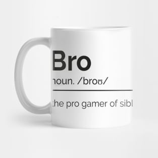 Brother Dictionary Definition Mug